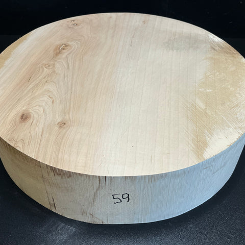 16"x4" KD MONSTER Soft Maple Wood Bowl Turning Blank (#0059)