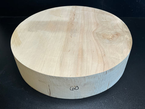 16"x4" KD MONSTER Soft Maple Wood Bowl Turning Blank (#0060)