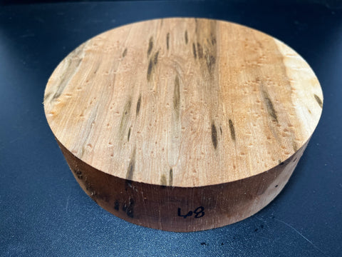7"x2" KD Exhibition Grade Birdseye Maple Wood Bowl Turning Blank (#0068)