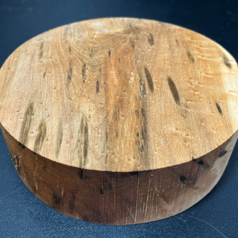 6"x2" KD Exhibition Grade Birdseye Maple Wood Bowl Turning Blank (#0077)