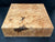 10.5x10.5x3 KD Maple Burl Wood Bowl Turning Blank (#0038)