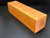 3"x3"x12" KD Curly Cherry Wood Spindle Turning Blank (#00112)
