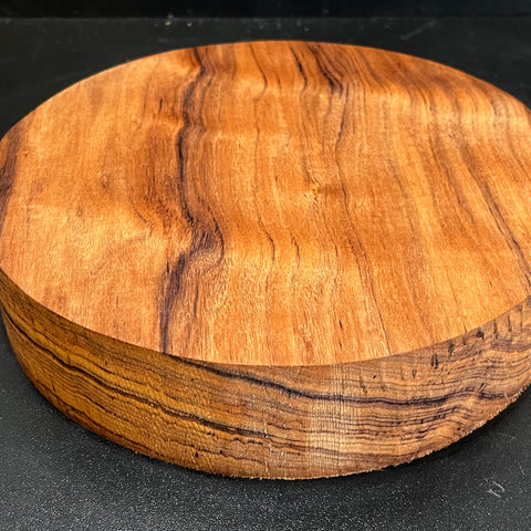 9"x2" KD Figured Curupau Wood Bowl Turning Blank (#00126)