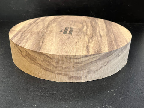 10"x2" KD Sappy Walnut Wood Bowl Turning Blank (#00145)