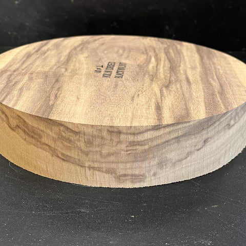 10"x2" KD Sappy Walnut Wood Bowl Turning Blank (#00145)