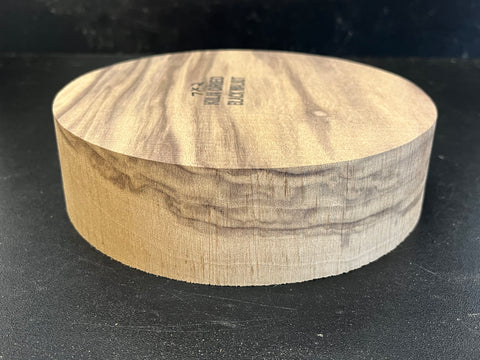 7"x2" KD Sappy Walnut Wood Bowl Turning Blank (#00147)
