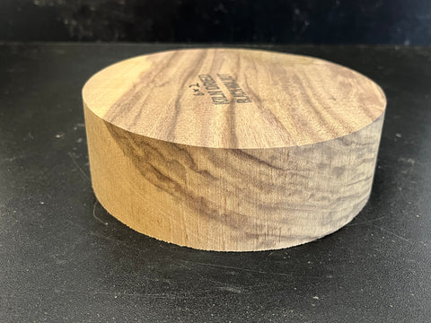6"x2" KD Sappy Walnut Wood Bowl Turning Blank (#00148)