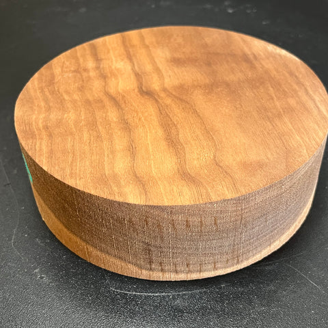 6"x2" KD Lightly Figured Black Walnut Wood Bowl Turning Blank (#00183)