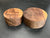 5"x2" & 4"x2" KD Lightly Figured Black Walnut Wood Bowl Turning Blank (#00186)