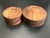 5"x2" & 4"x2" KD Lightly Figured Black Walnut Wood Bowl Turning Blank (#00186)