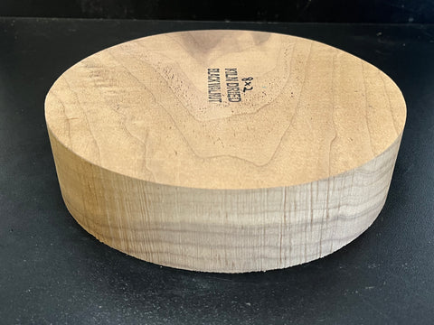 8"x2" KD Sappy Walnut Wood Bowl Turning Blank (#00187)