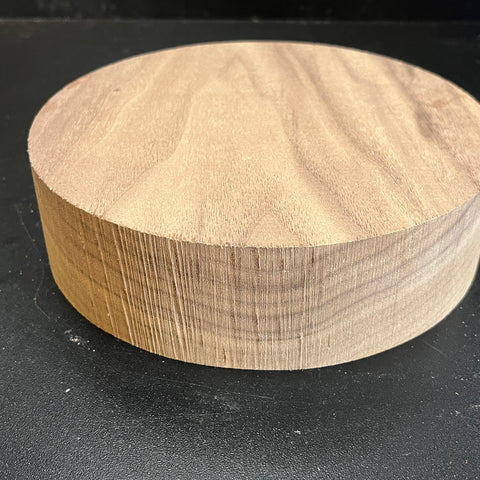 7"x2" KD Sappy Walnut Wood Bowl Turning Blank (#00189)