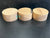 4"x2" KD Sappy Walnut (3 pcs) Wood Bowl Turning Blank (#00197)