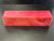 3"x3"x12" KD Curly Purpleheart Wood Spindle Turning Blank (#00170)