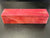 3"x3"x12" KD Curly Purpleheart Wood Spindle Turning Blank (#00170)
