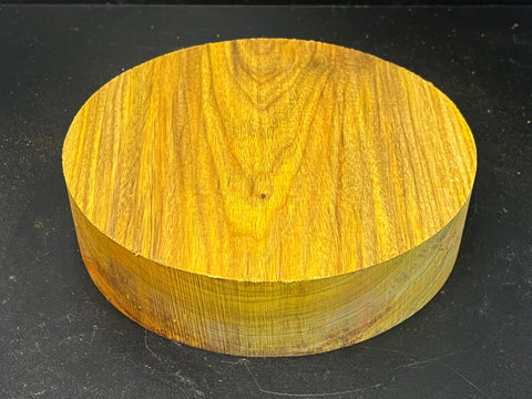 8"x2" KD Exhibition Grade Canarywood Wood Bowl Turning Blank (#00212)