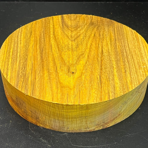 8"x2" KD Exhibition Grade Canarywood Wood Bowl Turning Blank (#00212)