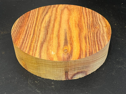 8"x2" KD Exhibition Grade Canarywood Wood Bowl Turning Blank (#00213)