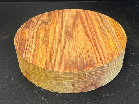 8"x2" KD Exhibition Grade Canarywood Wood Bowl Turning Blank (#00214)