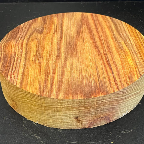 8"x2" KD Exhibition Grade Canarywood Wood Bowl Turning Blank (#00214)
