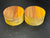 4"x2" KD Exhibition Grade Canarywood Wood (2 pcs) Bowl Turning Blank (#00227)