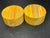 4"x2" KD Exhibition Grade Canarywood Wood (2 pcs) Bowl Turning Blank (#00227)