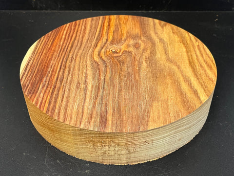 9"x2" KD Exhibition Grade Canarywood Wood Bowl Turning Blank (#00234)