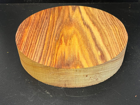 9"x2" KD Exhibition Grade Canarywood Wood Bowl Turning Blank (#00235)