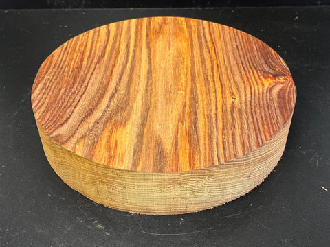 9"x2" KD Exhibition Grade Canarywood Wood Bowl Turning Blank (#00237)