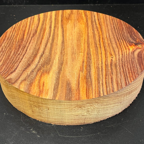 9"x2" KD Exhibition Grade Canarywood Wood Bowl Turning Blank (#00237)