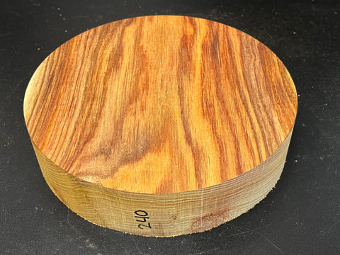8"x2" KD Exhibition Grade Canarywood Wood Bowl Turning Blank (#00240)