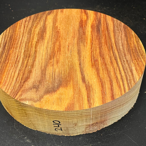 8"x2" KD Exhibition Grade Canarywood Wood Bowl Turning Blank (#00240)