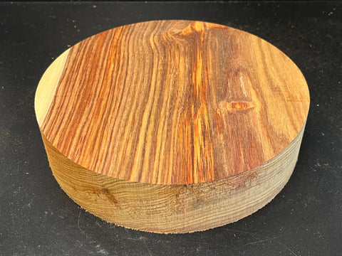 8"x2" KD Exhibition Grade Canarywood Wood Bowl Turning Blank (#00241)