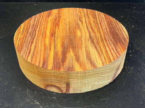 7"x2" KD Exhibition Grade Canarywood Wood Bowl Turning Blank (#00245)