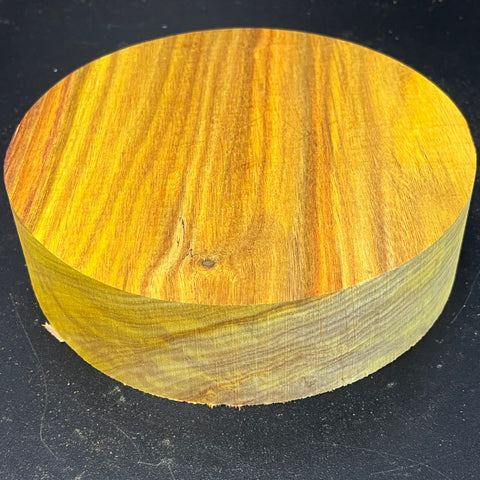 7"x2" KD Exhibition Grade Canarywood Wood Bowl Turning Blank (#00250)