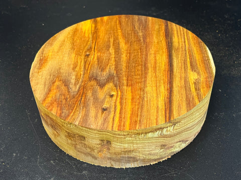7"x2" KD Exhibition Grade Canarywood Wood Bowl Turning Blank (#00251)