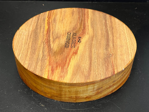 9"x2" KD Exhibition Grade Canarywood Wood Bowl Turning Blank (#00260)