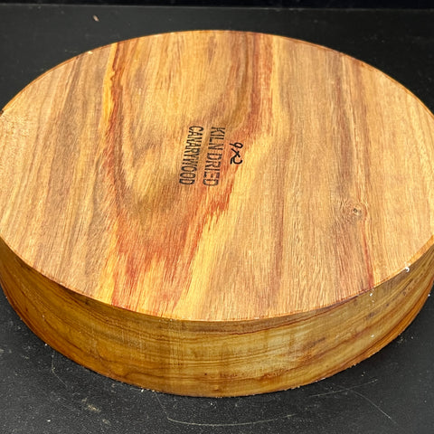 9"x2" KD Exhibition Grade Canarywood Wood Bowl Turning Blank (#00260)
