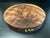 12"x2" KD Figured Black Walnut Wood Bowl Turning Blank (#00296)