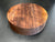 8"x2" KD Figured Black Walnut Wood Bowl Turning Blank (#00320)
