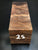 3"x3"x8" KD Figured Walnut Wood Spindle Turning Blank (#0025)