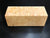 3"x3"x8" KD Maple Burl Wood Spindle Turning Blank (#0045)
