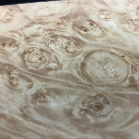 3"x3"x8" KD Maple Burl Wood Spindle Turning Blank (#00213)