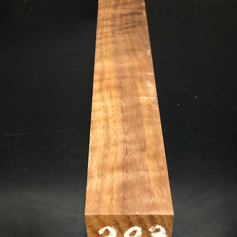 2"x2"x18" KD Figured Walnut Wood Spindle Turning Blank (#00393)