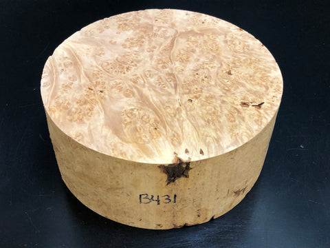 2"x2"x18" KD Figured Walnut Wood Spindle Turning Blank (#00396)