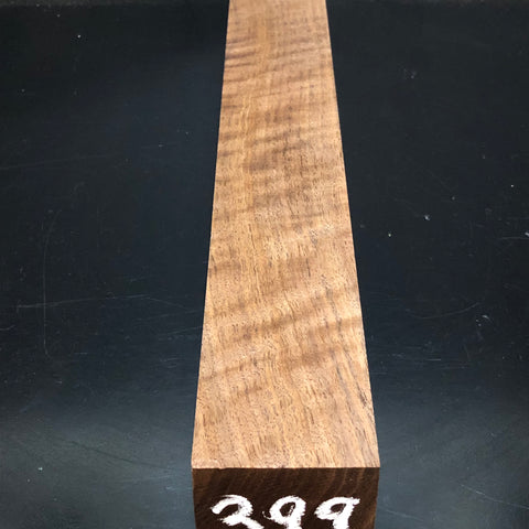 2"x2"x18" KD Figured Walnut Wood Spindle Turning Blank (#00399)