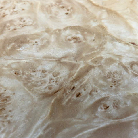 3"x3"x9" KD Maple Burl Wood Spindle Turning Blank (#00286)