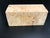 3"x3"x7" KD Maple Burl Wood Spindle Turning Blank (#00573)