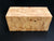 3"x3"x7" KD Maple Burl Wood Spindle Turning Blank (#00577)