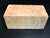 3"x3"x6" KD Maple Burl Wood Spindle Turning Blank (#00590)